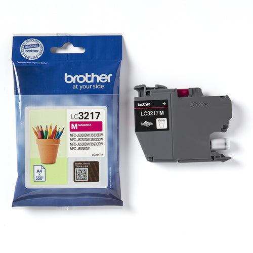 Brother LC3217M ink cartridge 1 pc(s) Original Magenta Brother LC3217M ink cartridge 1 pc(s) Original Magenta